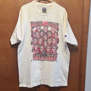 Detroit Red Wings Vintage 1997 Champions Tee